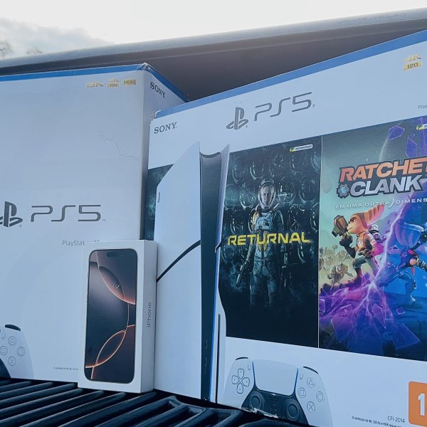 IPHONE 16 PRO MAX+2 PLAYSTATION 5 OU 10K NO PIX